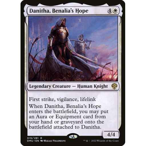 Dominaria United - 15 - Danitha, Benalia's Hope - Rare - W - Non-foil