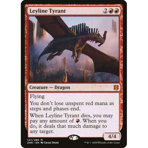 Zendikar Rising - 147 - Leyline Tyrant - Mythic - R - Non-foil