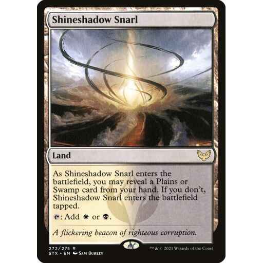 Strixhaven: School of Mages - 272 - Shineshadow Snarl - Rare - C - Non-foil
