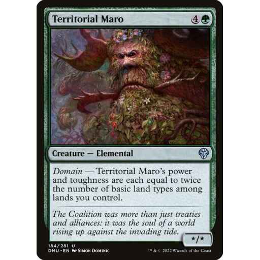 Dominaria United - 184 - Territorial Maro - Uncommon - G - Non-foil