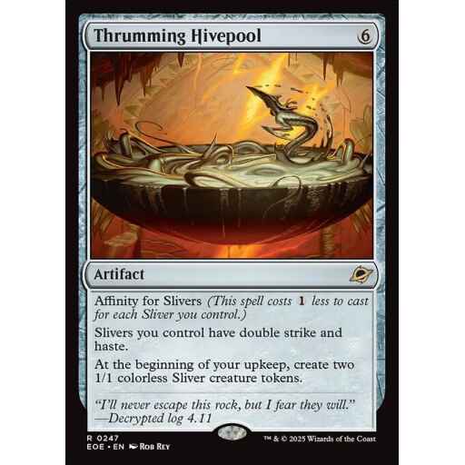 Edge of Eternities - 247 - Thrumming Hivepool - Rare - C - Non-foil