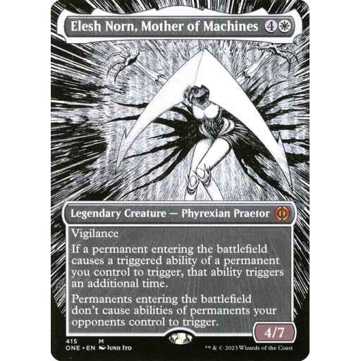 Phyrexia: All Will Be One - 415 - Elesh Norn, Mother of Machines - Mythic - W - Non-foil