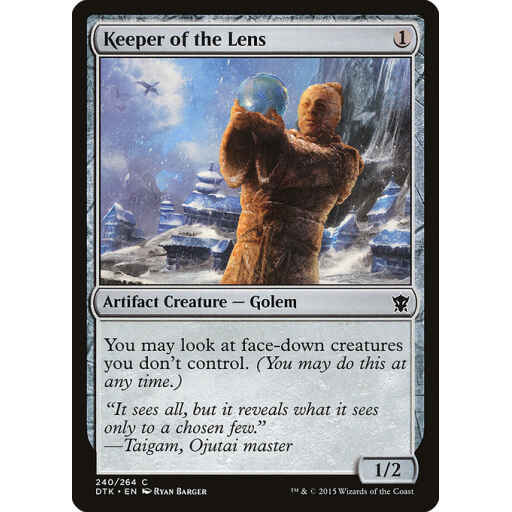 Dragons of Tarkir - 240 - Keeper of the Lens - Common - C - Non-foil