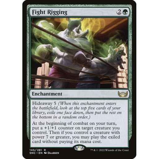 Streets of New Capenna - 145 - Fight Rigging - Rare - G - Non-foil