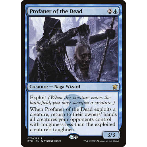 Dragons of Tarkir - 70 - Profaner of the Dead - Rare - U - Non-foil