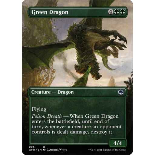Adventures in the Forgotten Realms - 295 - Green Dragon - Uncommon - G - Non-foil