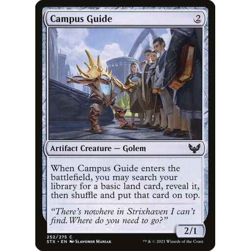 Strixhaven: School of Mages - 252 - Campus Guide - Common - C - Non-foil