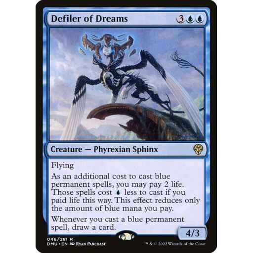 Dominaria United - 46 - Defiler of Dreams - Rare - U - Non-foil