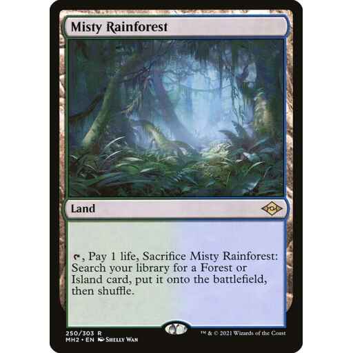 Modern Horizons 2 - 250 - Misty Rainforest - Rare - C - Non-foil