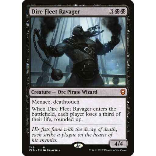 Commander Legends: Battle for Baldur's Gate - 749 - Dire Fleet Ravager - Mythic - B - Non-foil