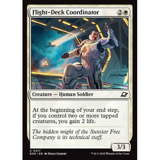 Edge of Eternities - 17 - Flight-Deck Coordinator - Common - W - Non-foil
