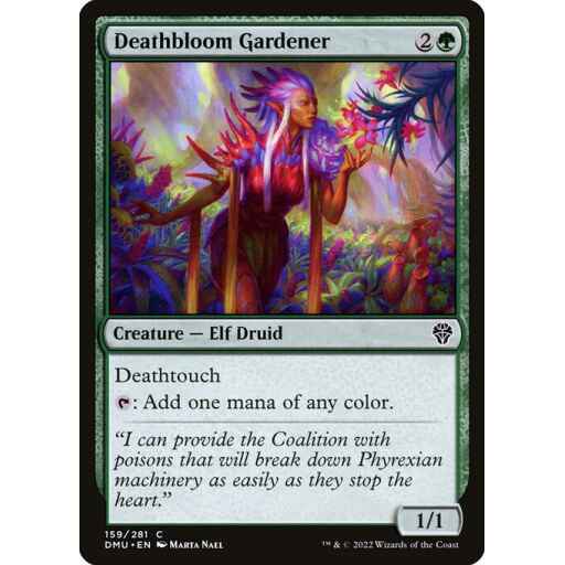 Dominaria United - 159 - Deathbloom Gardener - Common - G - Non-foil
