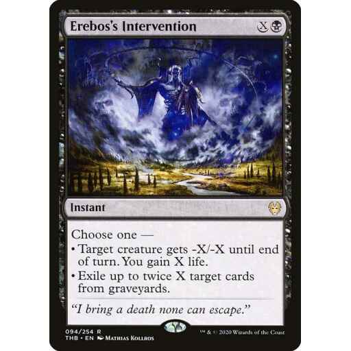 Theros Beyond Death - 94 - Erebos's Intervention - Rare - B - Non-foil