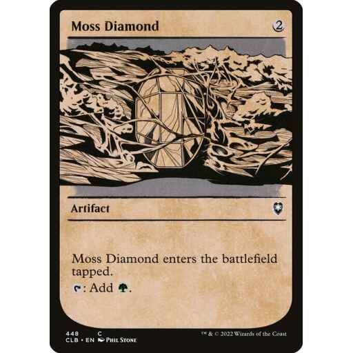 Commander Legends: Battle for Baldur's Gate - 448 - Moss Diamond - Common - C - Non-foil