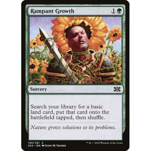 Double Masters 2022 - 155 - Rampant Growth - Common - G - Non-foil