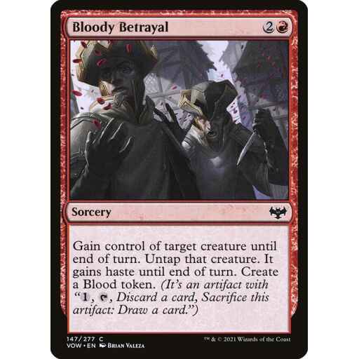 Innistrad: Crimson Vow - 147 - Bloody Betrayal - Common - R - Non-foil