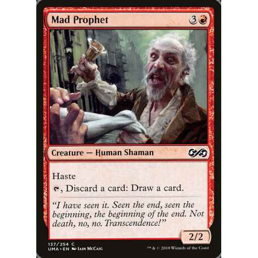 Ultimate Masters - 137 - Mad Prophet - Common - R - Non-foil