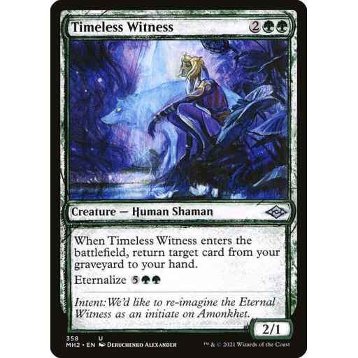 Modern Horizons 2 - 358 - Timeless Witness - Uncommon - G - Foil