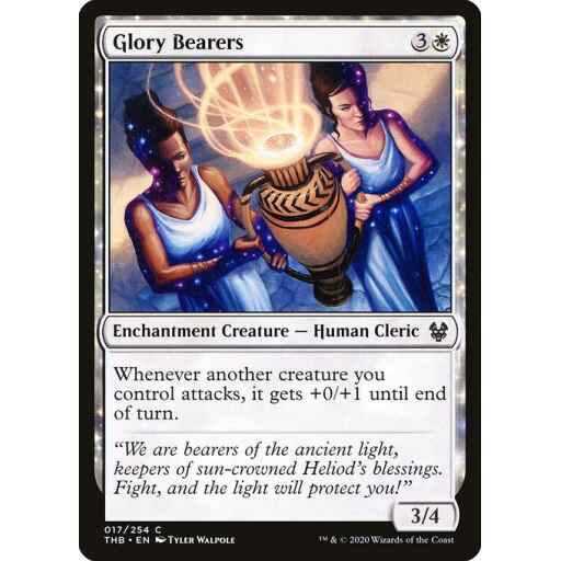 Theros Beyond Death - 17 - Glory Bearers - Common - W - Non-foil
