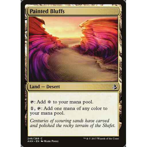 Amonkhet - 246 - Painted Bluffs - Common - C - Non-foil