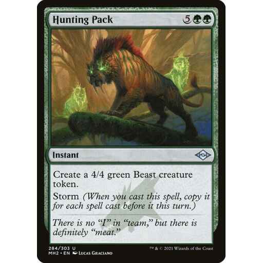 Modern Horizons 2 - 284 - Hunting Pack - Uncommon - G - Non-foil