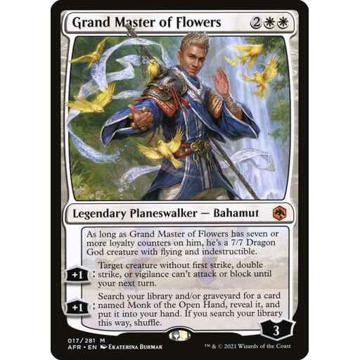 Adventures in the Forgotten Realms - 17 - Grand Master of Flowers - Mythic - W - Non-foil
