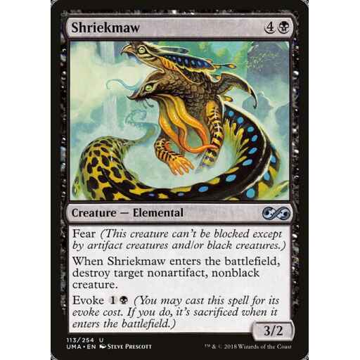 Ultimate Masters - 113 - Shriekmaw - Uncommon - B - Non-foil
