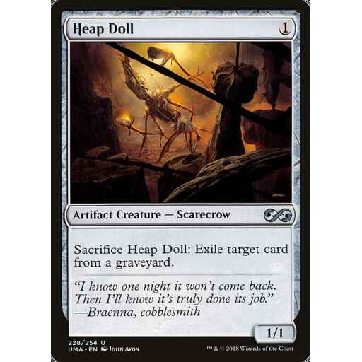 Ultimate Masters - 228 - Heap Doll - Uncommon - C - Non-foil