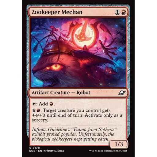 Edge of Eternities - 170 - Zookeeper Mechan - Common - R - Non-foil