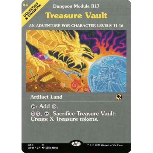 Adventures in the Forgotten Realms - 358 - Treasure Vault - Rare - C - Non-foil