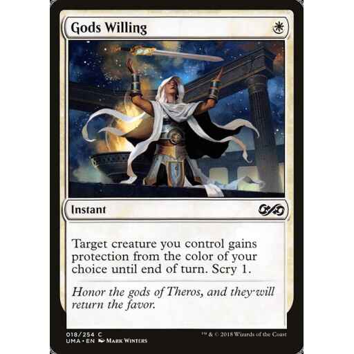 Ultimate Masters - 18 - Gods Willing - Common - W - Non-foil
