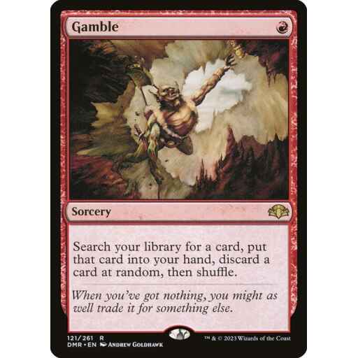 Dominaria Remastered - 121 - Gamble - Rare - R - Non-foil