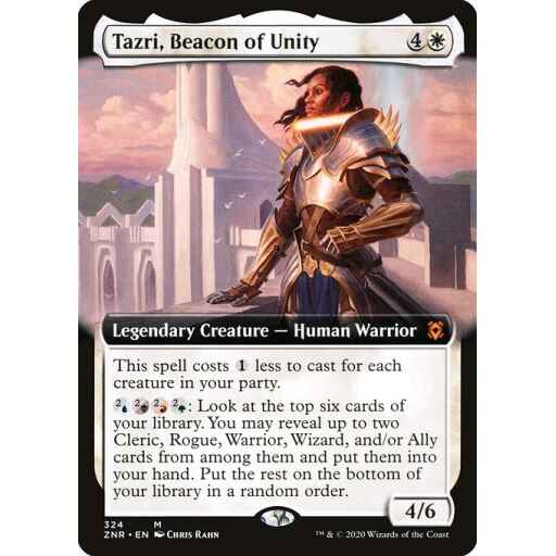 Zendikar Rising - 324 - Tazri, Beacon of Unity - Mythic - W - Non-foil