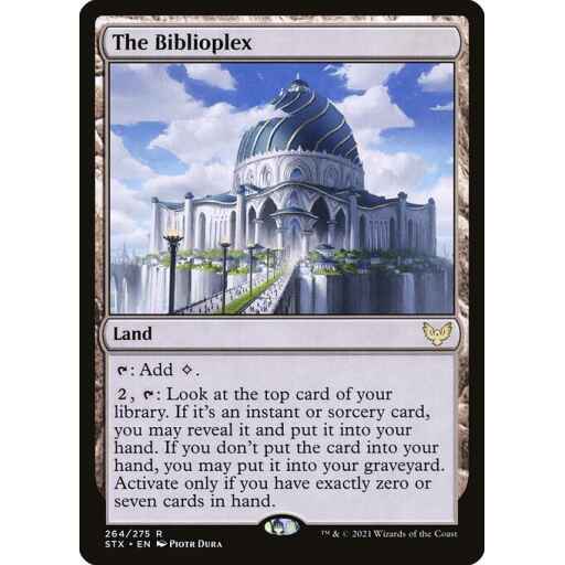 Strixhaven: School of Mages - 264 - The Biblioplex - Rare - C - Non-foil