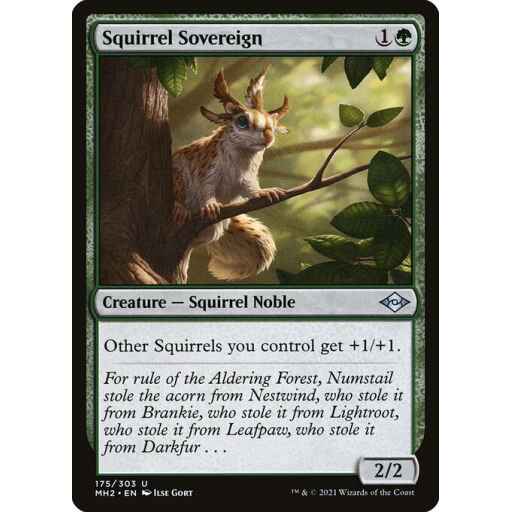 Modern Horizons 2 - 175 - Squirrel Sovereign - Uncommon - G - Non-foil
