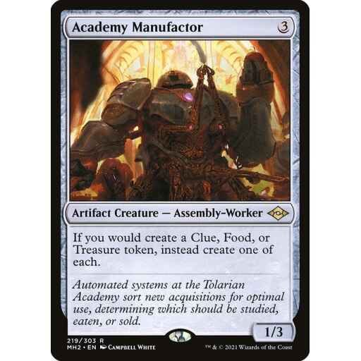 Modern Horizons 2 - 219 - Academy Manufactor - Rare - C - Non-foil