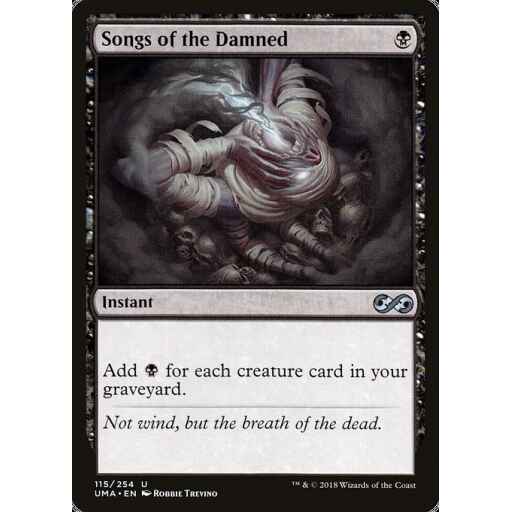 Ultimate Masters - 115 - Songs of the Damned - Uncommon - B - Non-foil