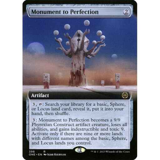 Phyrexia: All Will Be One - 396 - Monument to Perfection - Rare - C - Non-foil