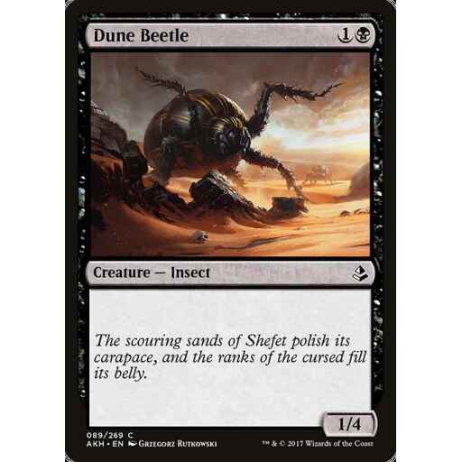 Amonkhet - 89 - Dune Beetle - Common - B - Non-foil