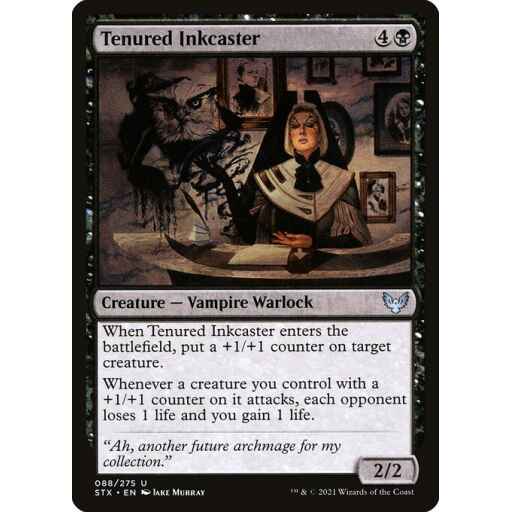 Strixhaven: School of Mages - 88 - Tenured Inkcaster - Uncommon - B - Non-foil