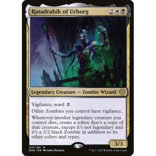 Dominaria United - 213 - Ratadrabik of Urborg - Rare - WB - Non-foil