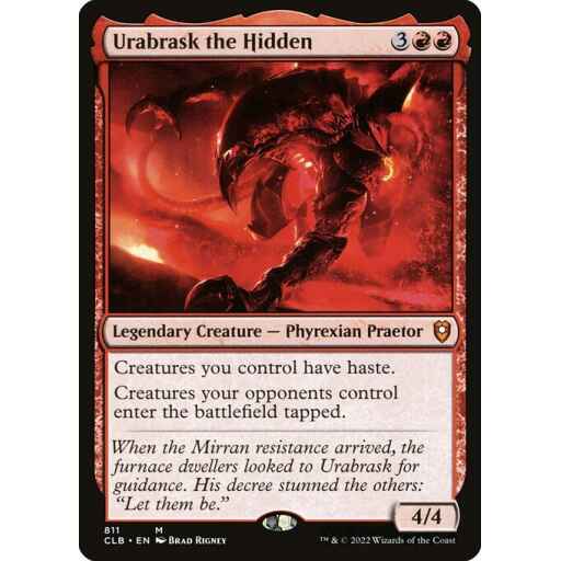 Commander Legends: Battle for Baldur's Gate - 811 - Urabrask the Hidden - Mythic - R - Non-foil