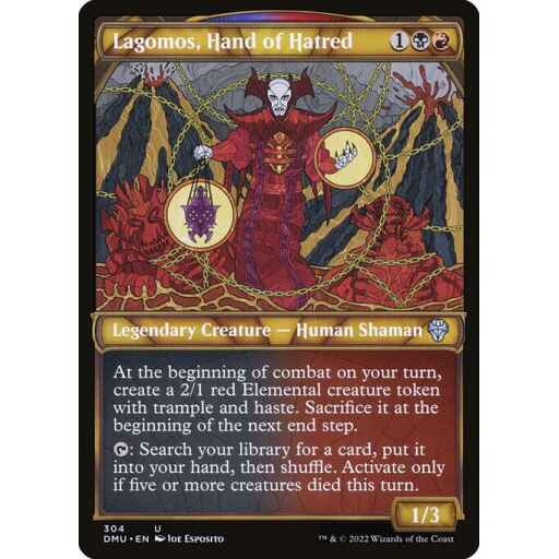 Dominaria United - 304 - Lagomos, Hand of Hatred - Uncommon - BR - Non-foil