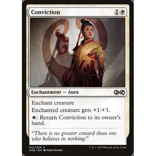 Ultimate Masters - 12 - Conviction - Common - W - Non-foil