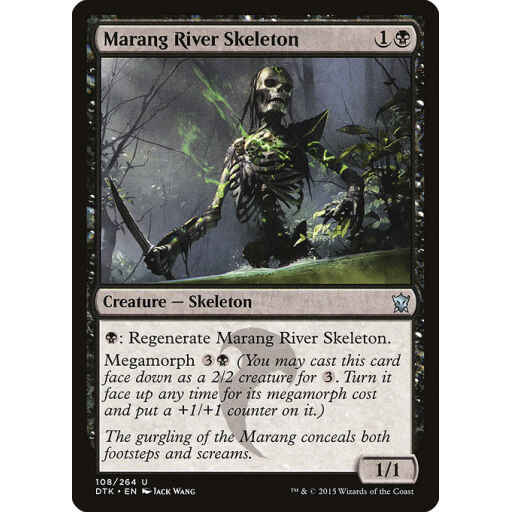 Dragons of Tarkir - 108 - Marang River Skeleton - Uncommon - B - Non-foil