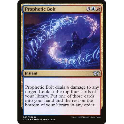Double Masters 2022 - 265 - Prophetic Bolt - Uncommon - UR - Non-foil