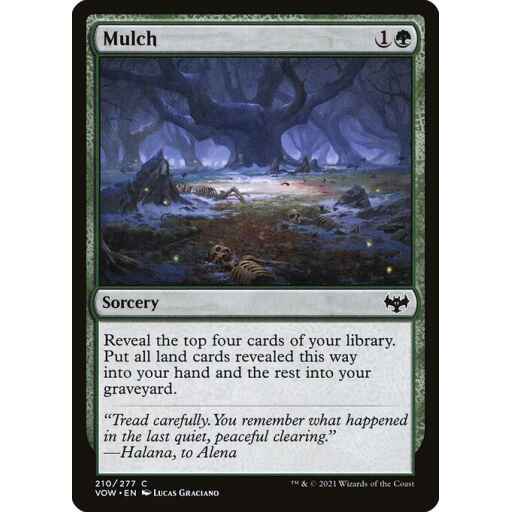 Innistrad: Crimson Vow - 210 - Mulch - Common - G - Non-foil