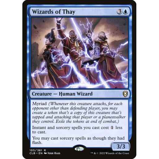 Commander Legends: Battle for Baldur's Gate - 105 - Wizards of Thay - Rare - U - Non-foil