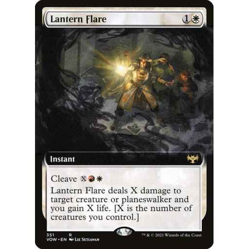 Innistrad: Crimson Vow - 351 - Lantern Flare - Rare - W - Non-foil