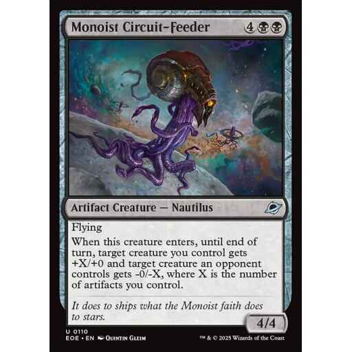 Edge of Eternities - 110 - Monoist Circuit-Feeder - Uncommon - B - Non-foil